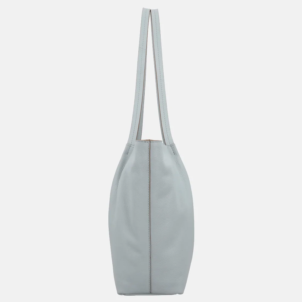 Loulou Essentiels Lola shopper blue aura bij Duifhuizen