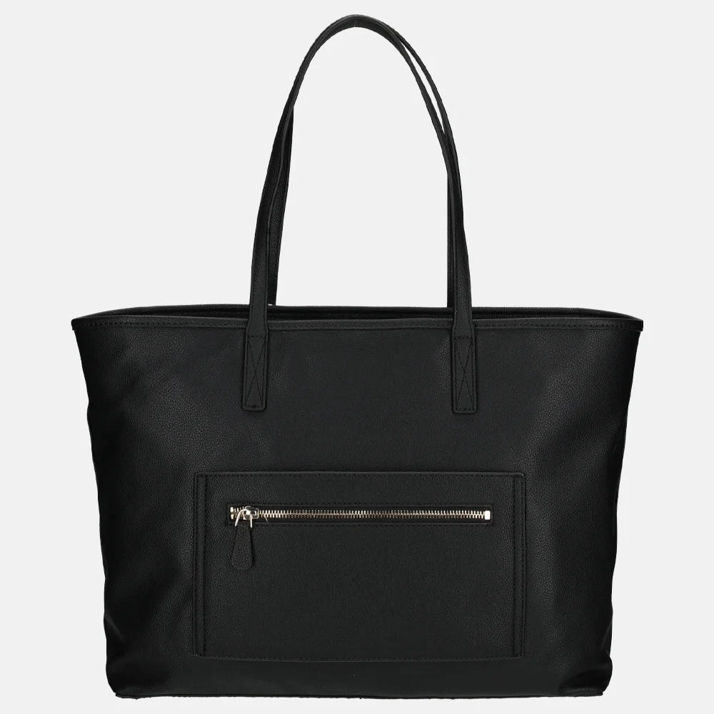Guess Power Play Tech tote shopper black bij Duifhuizen