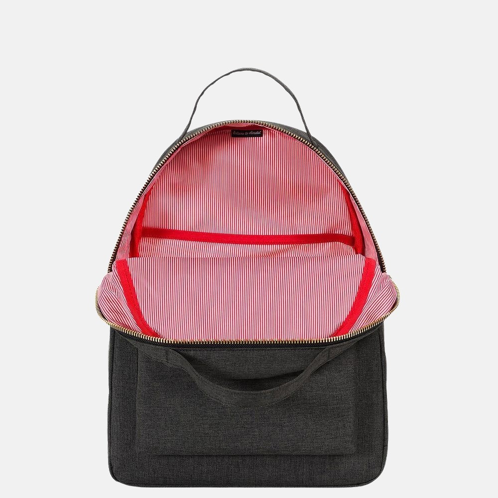 Herschel Nova rugzak 13 inch black crosshatch bij Duifhuizen