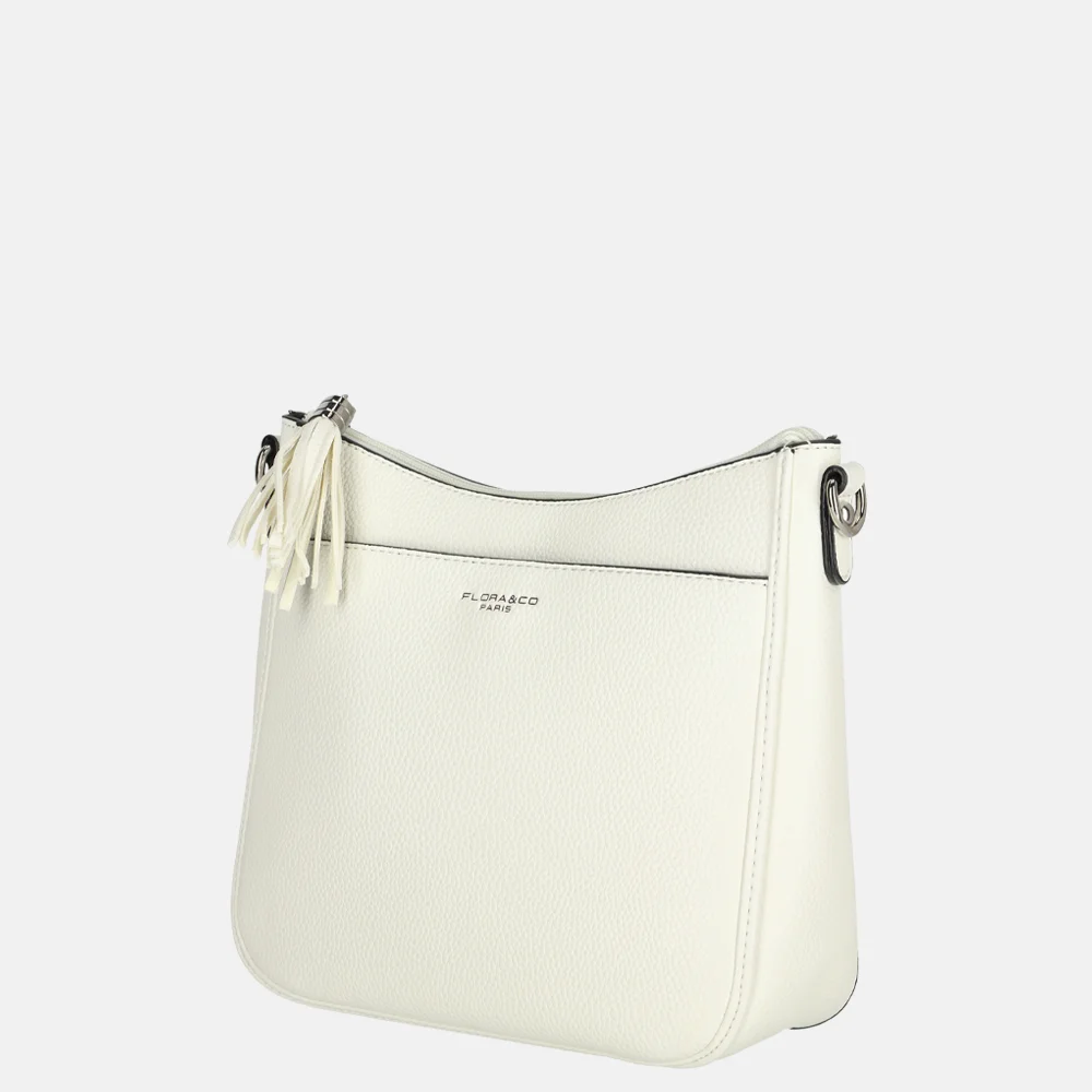 Flora & Co crossbody tas blanc bij Duifhuizen