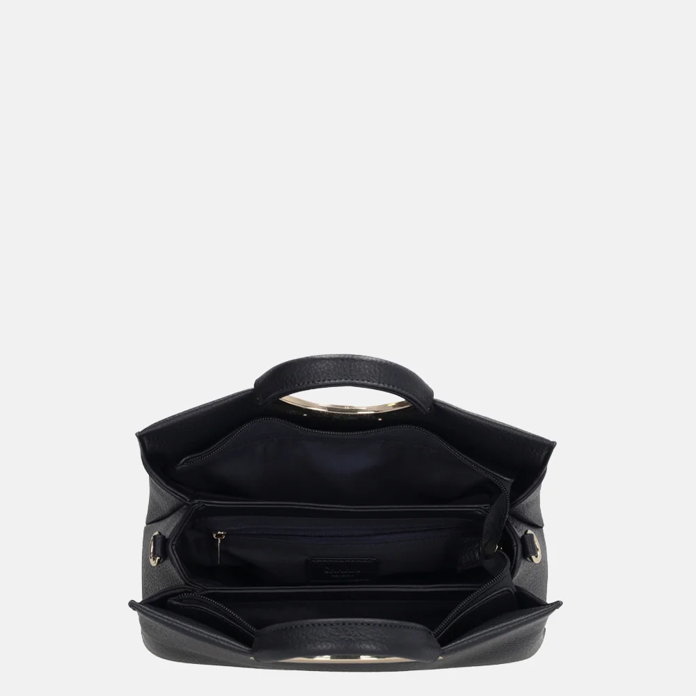 Charm London handtas beugel blauw bij Duifhuizen