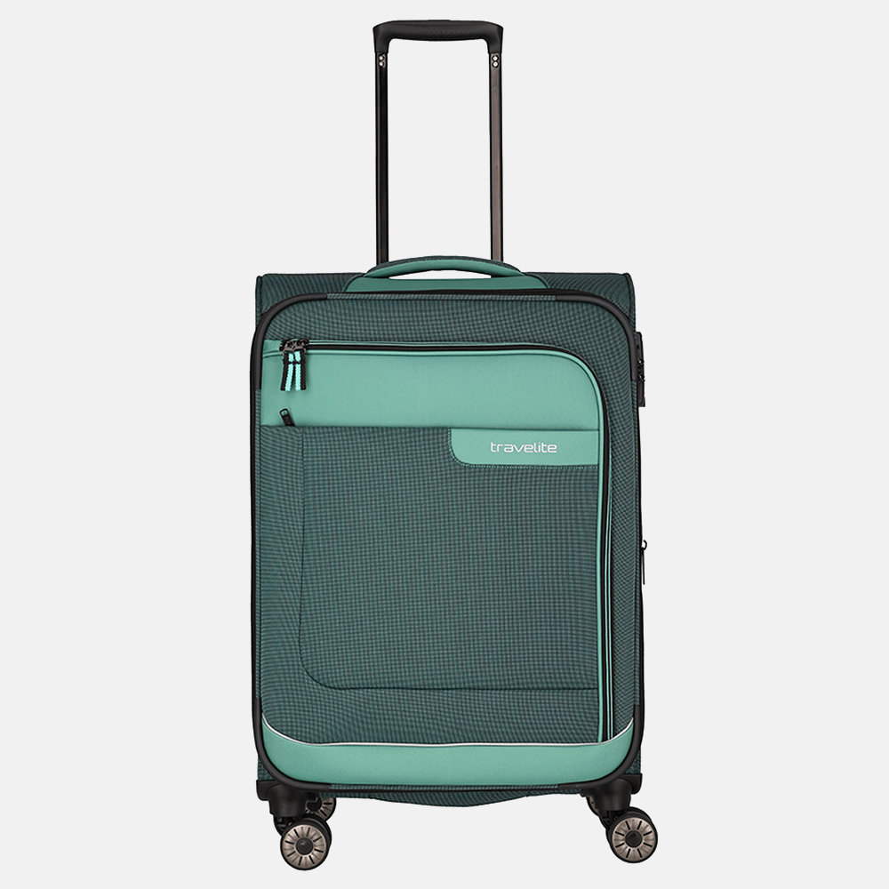 Travelite Viia koffer 67 cm green