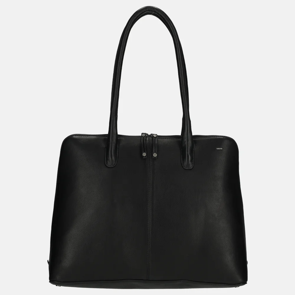 Berba Luca shopper 15 inch M black bij Duifhuizen