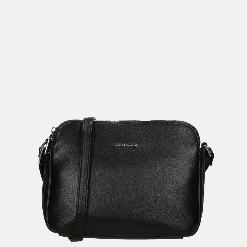 Daniele Donati crossbody tas black bij Duifhuizen