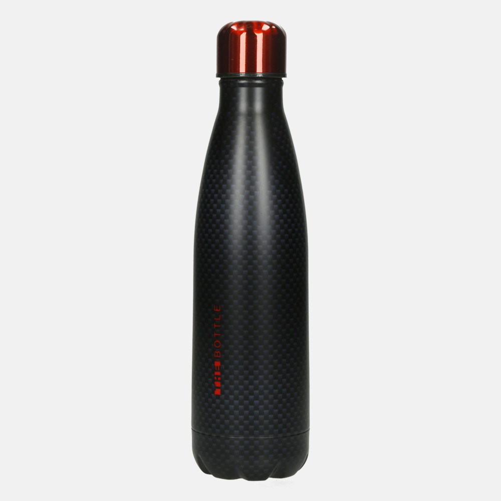 Xanadoo The Bottle Carbon style drinkfles 500 ml mat zwart bij Duifhuizen