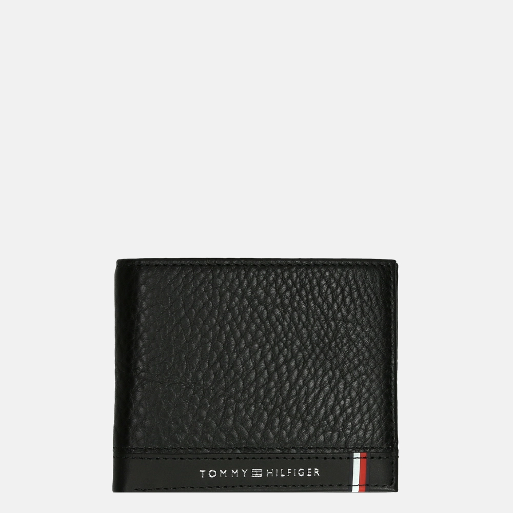 Tommy Hilfiger Central billfold klein black bij Duifhuizen