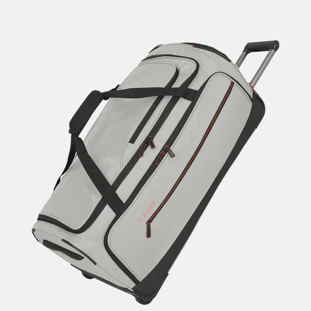 Travelite Crosslite 5.0 reistas op wielen L beige bij Duifhuizen