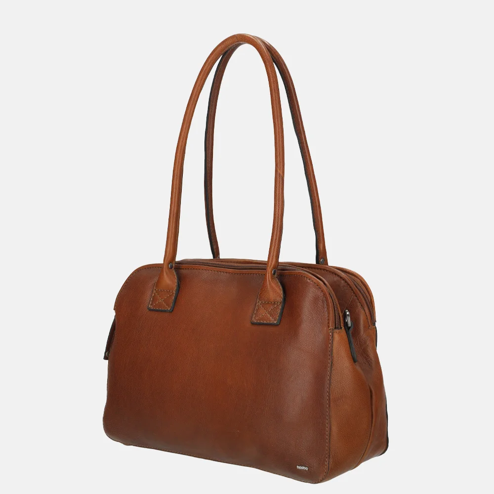 Berba Lucca schoudertas cognac bij Duifhuizen
