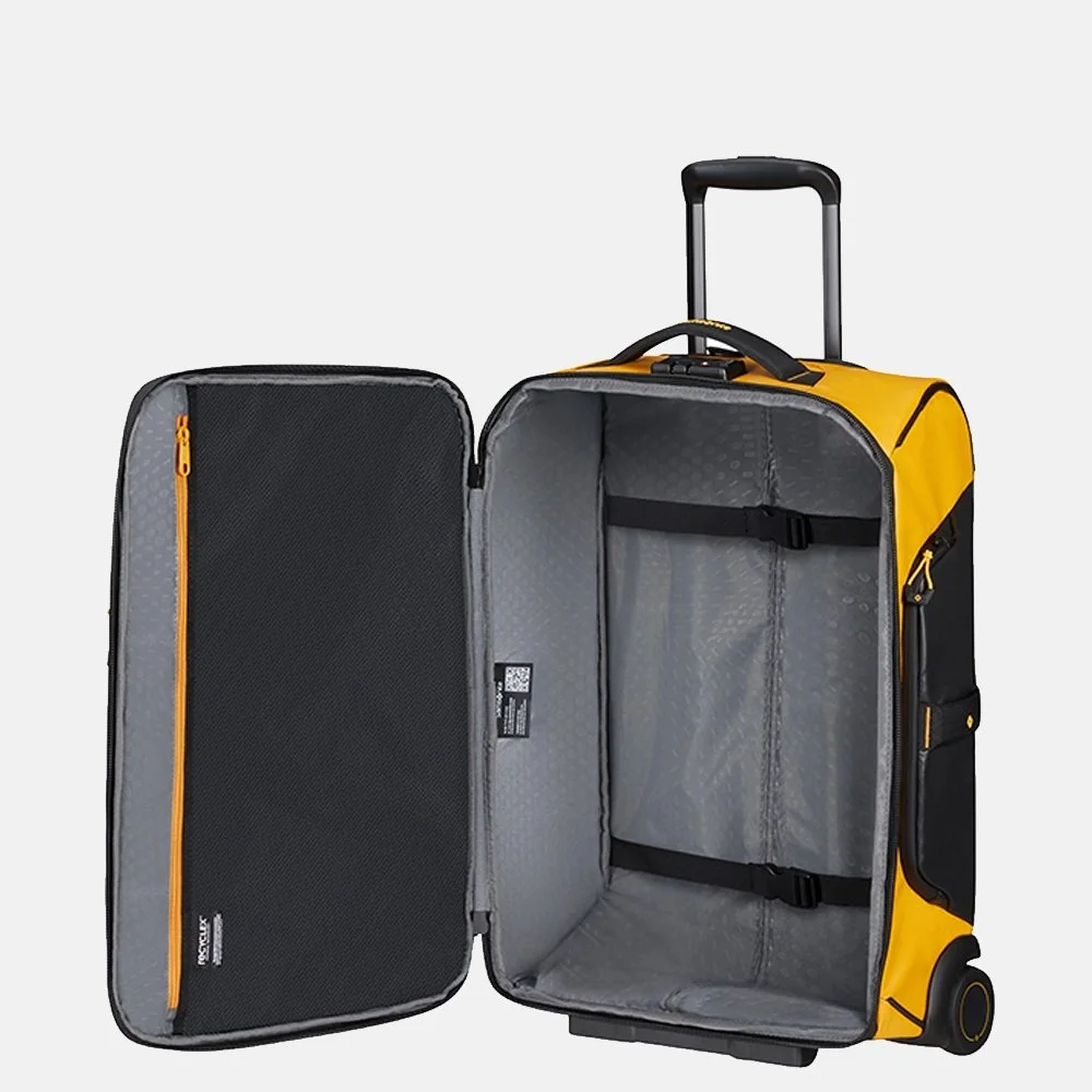Samsonite Ecodiver reistas op wielen 55 cm TSA yellow bij Duifhuizen