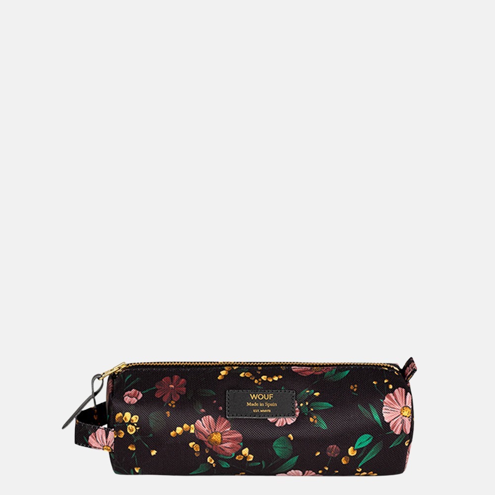WOUF etui Black Flowers bij Duifhuizen