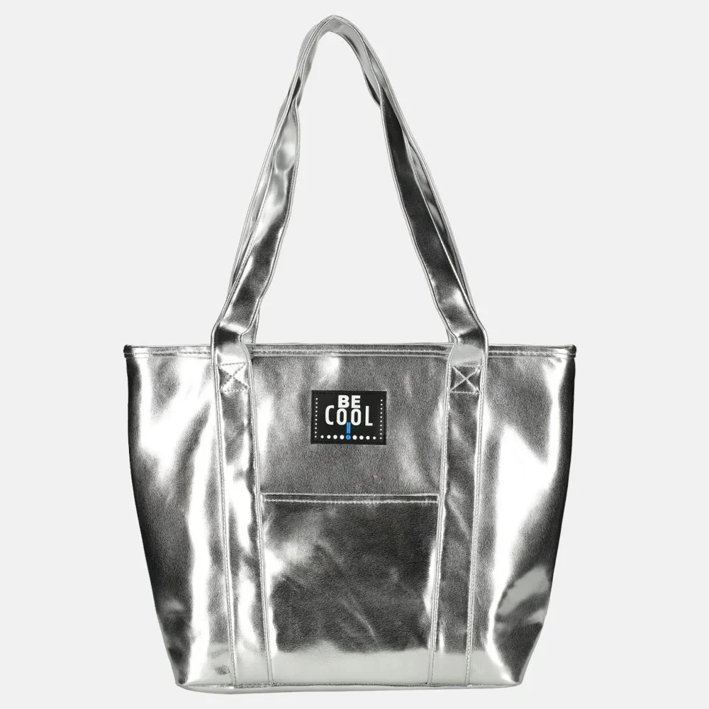 Be Cool shopper koeltas S 14 liter zilver bij Duifhuizen