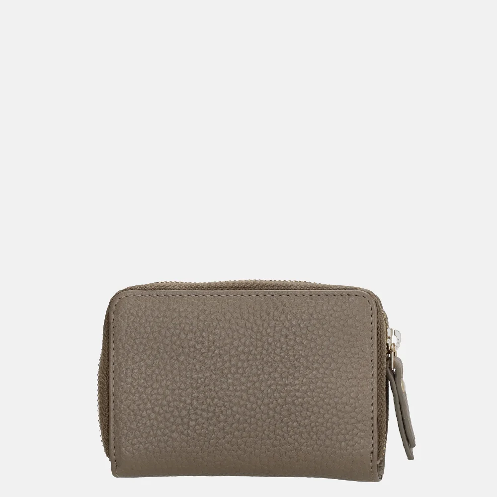 Charm London safety wallet portemonnee taupe bij Duifhuizen