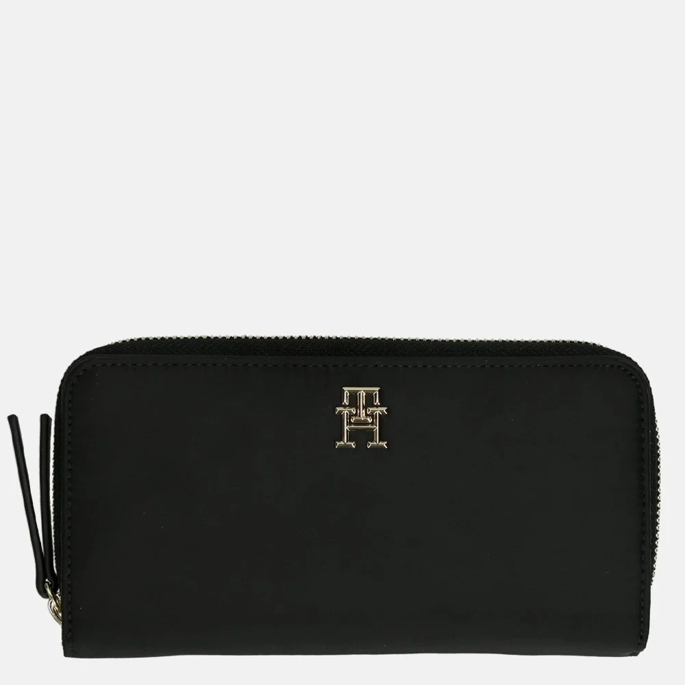 Tommy Hilfiger Idol ritsportemonnee large black bij Duifhuizen