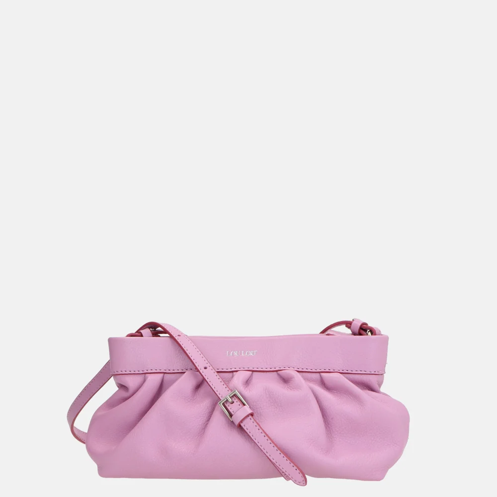 Loulou Essentiels Sophie crossbody tas kobi pink