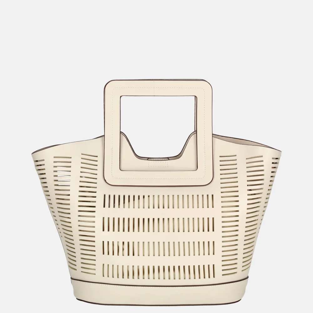 Laurent David handtas beige bij Duifhuizen