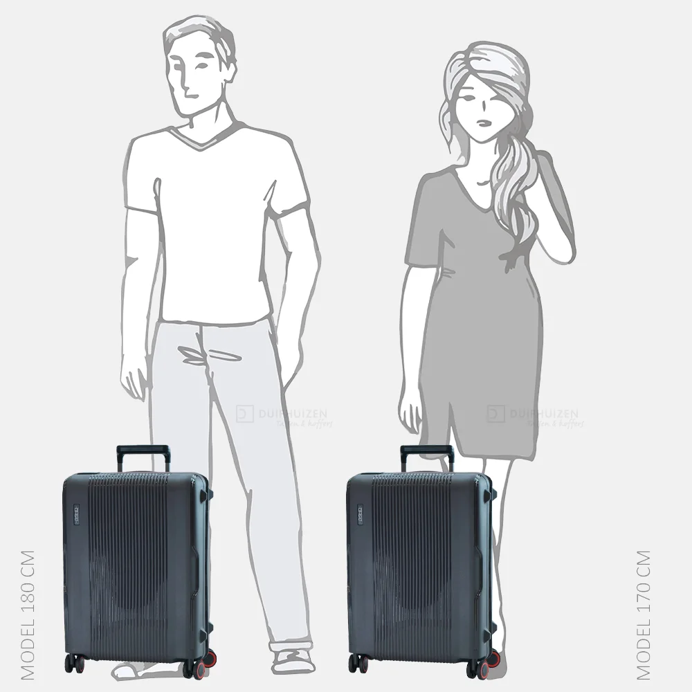 Jump Maxlock handbagage koffer 55 cm anthracite bij Duifhuizen
