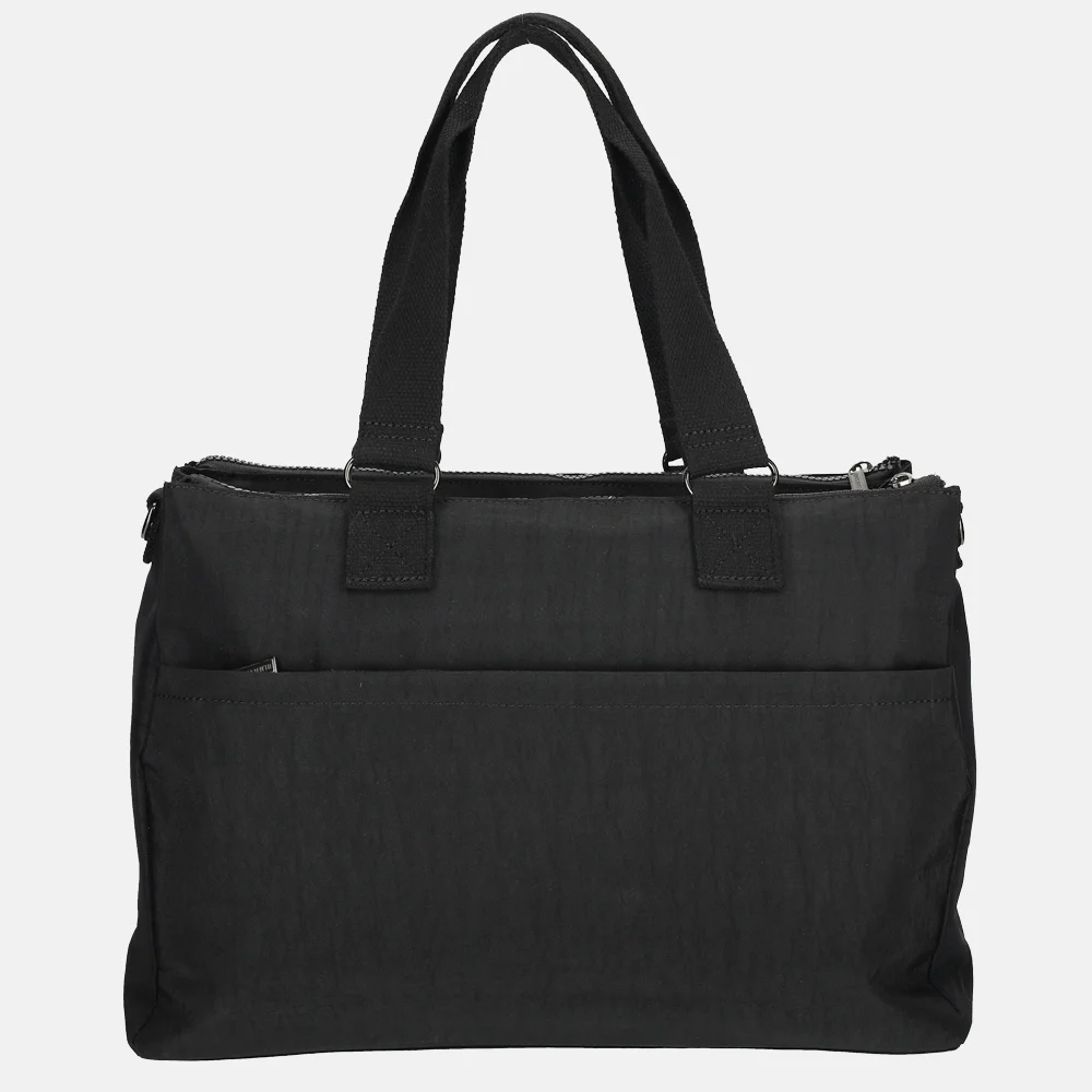 Enrico Benetti Suzie laptoptas 15 inch zwart bij Duifhuizen