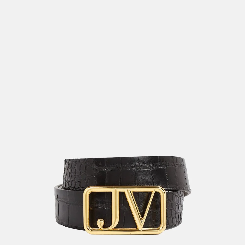 Josh V Leontien riem light ecru black bij Duifhuizen