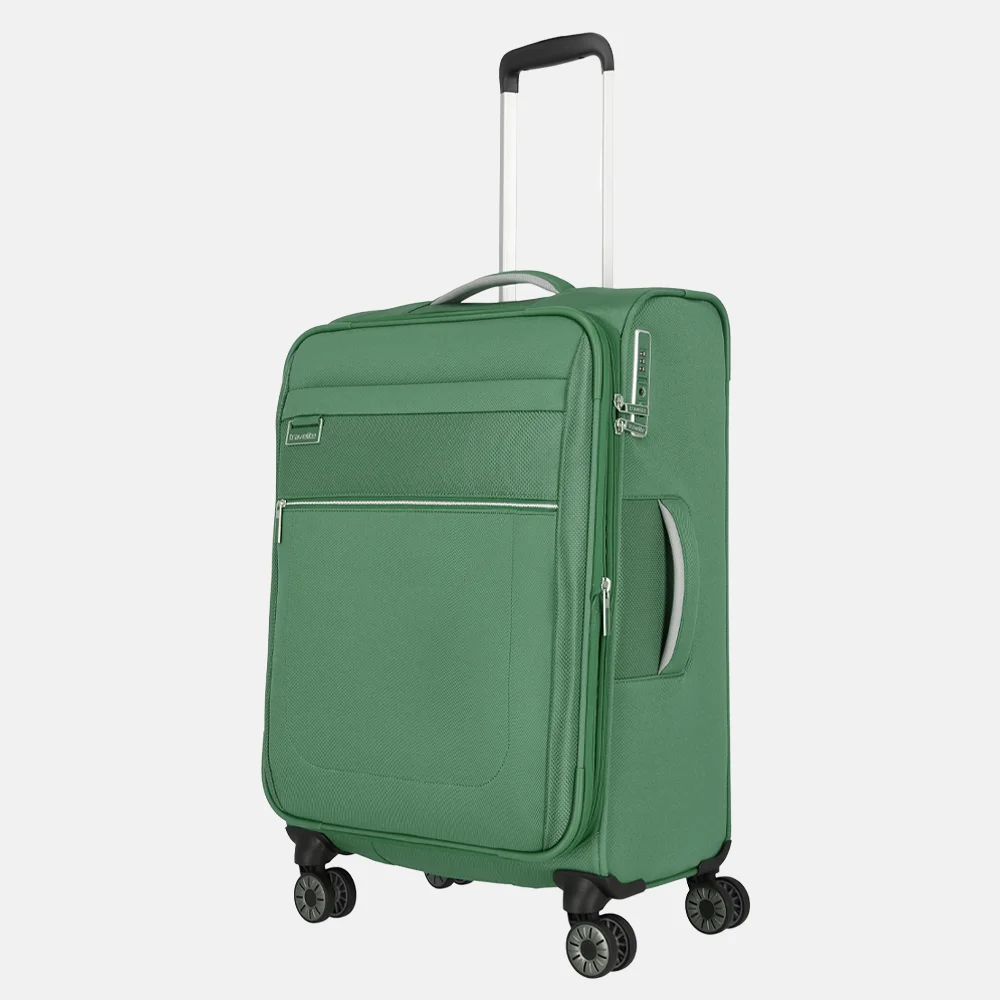 Travelite Miigo koffer 67 cm green bij Duifhuizen
