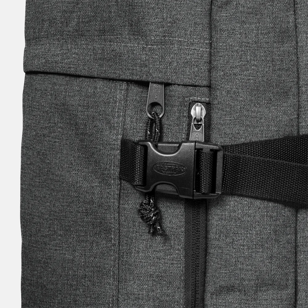 Eastpak Travelpack rugzak 17 inch black denim bij Duifhuizen