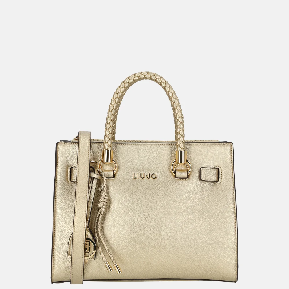 Liu Jo Manhattan Boston satchel handtas S light gold