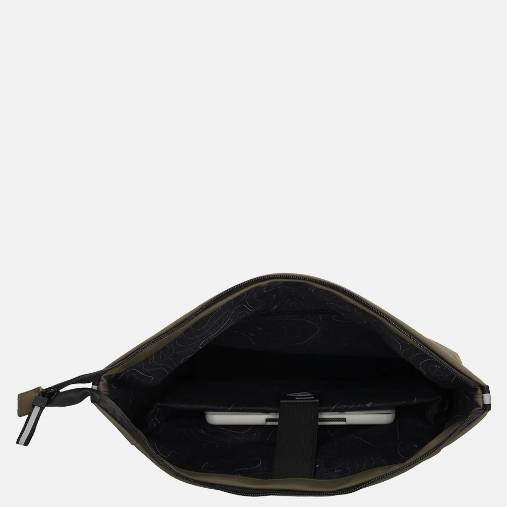 Beagles fietstas olijfgroen bij Duifhuizen