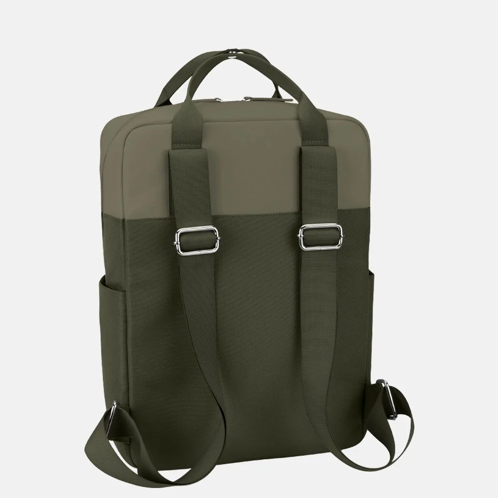 Kapten & Son Bergen rugzak 15 inch forest green bij Duifhuizen