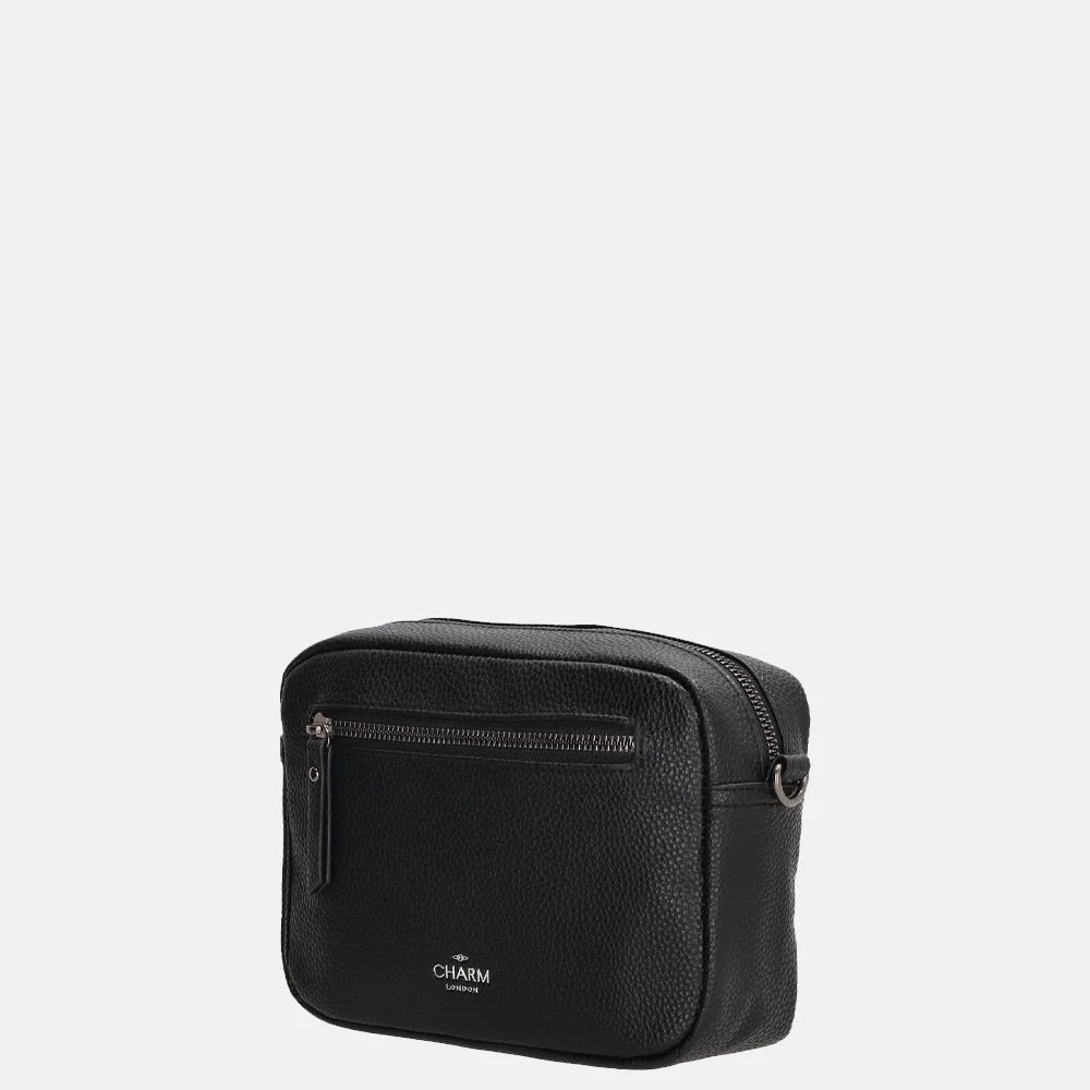 Charm London New York crossbody tas S black bij Duifhuizen