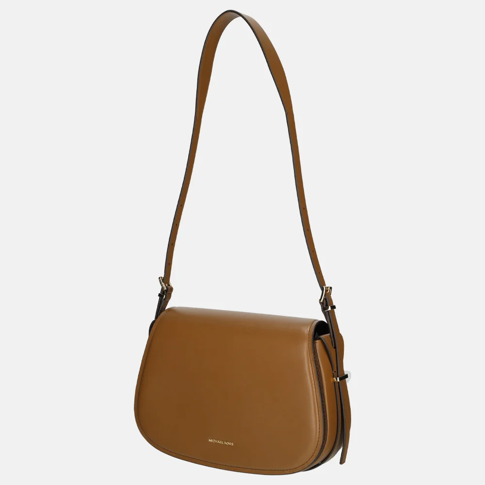 Michael Kors Lydia flap messenger schoudertas M luggage bij Duifhuizen