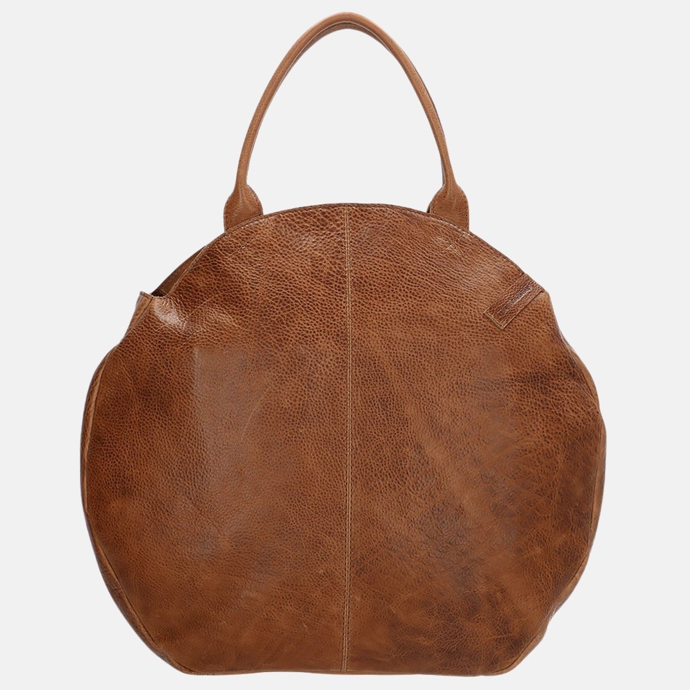 Micmacbags Côte d' Azur shopper camel bij Duifhuizen