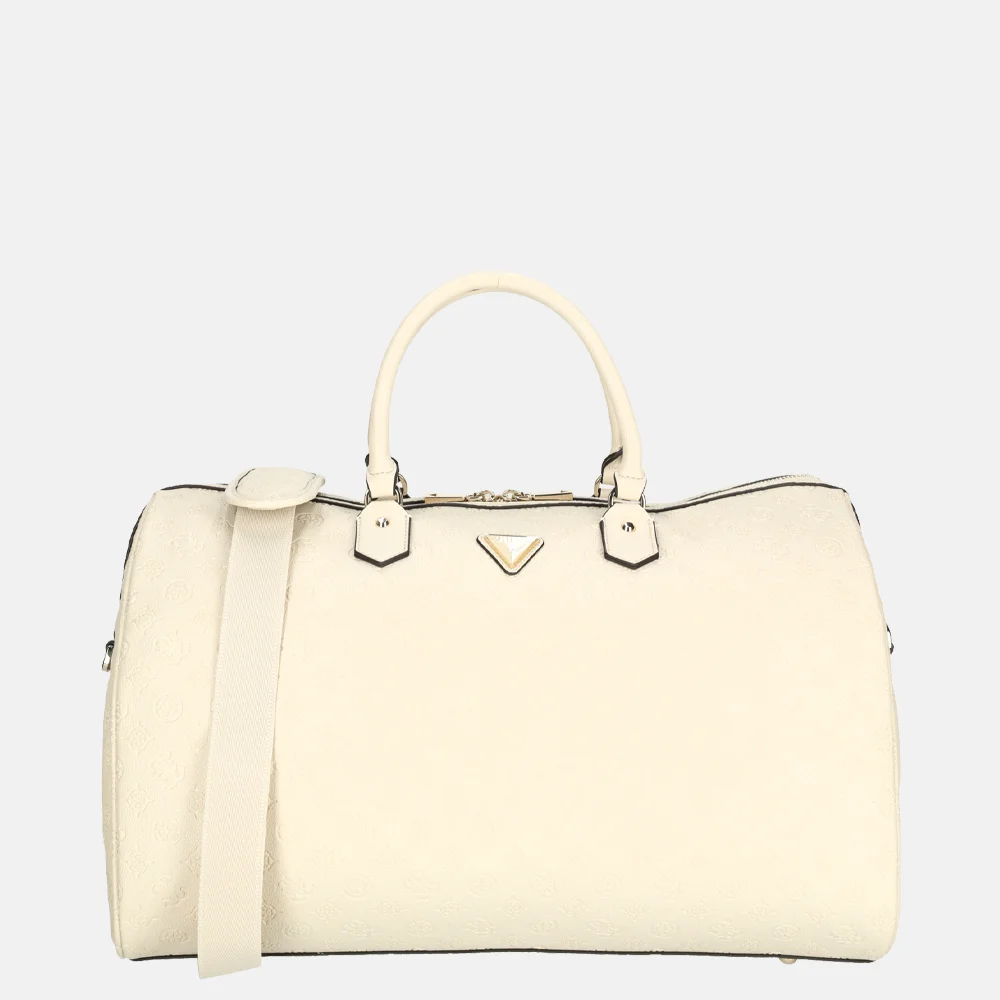 Guess Wilder duffle weekendtas bone bij Duifhuizen