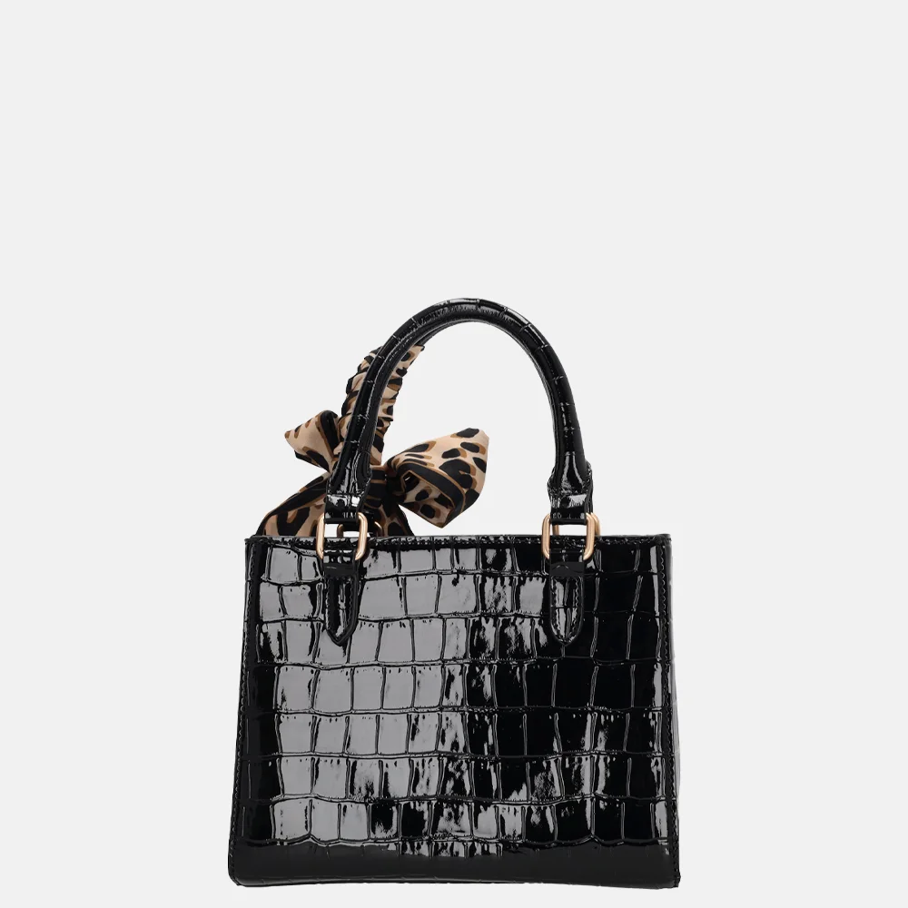 Charm London Knightbridge handtas zwart bij Duifhuizen