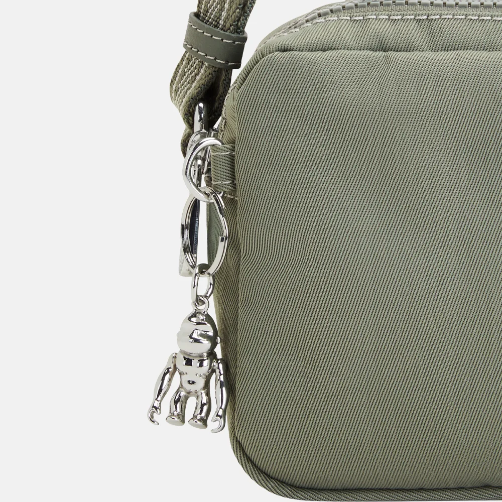 Kipling Milda crossbody tas dark seaweed bij Duifhuizen