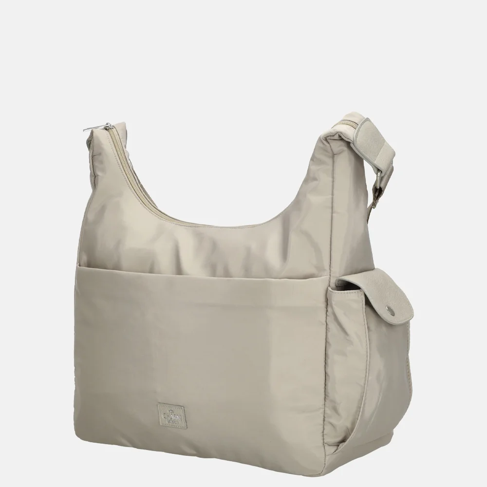 Charm London buideltas licht grijs bij Duifhuizen