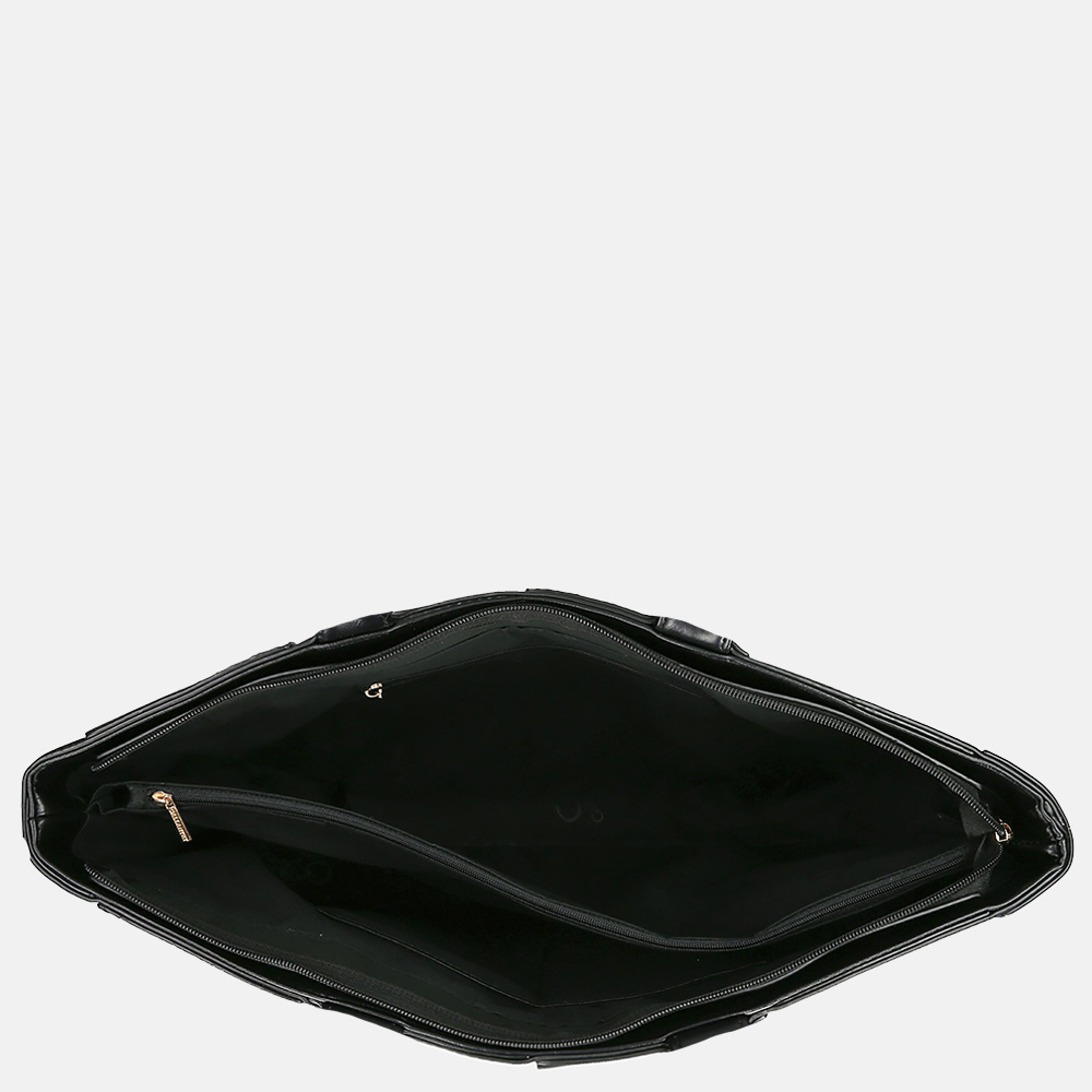 Firenze gevlochten shopper large black bij Duifhuizen