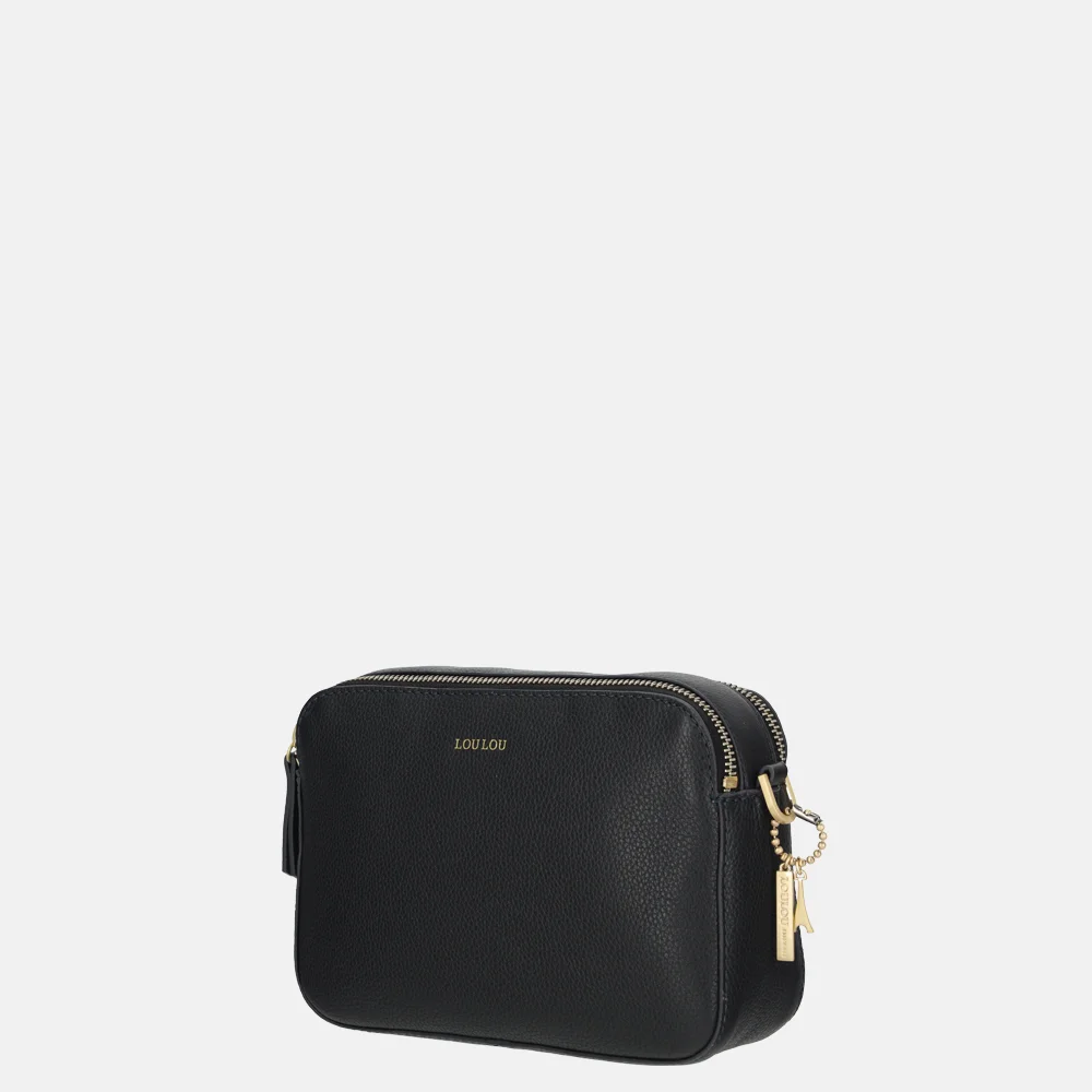 Loulou Essentiels Zoe crossbody tas dark navy bij Duifhuizen