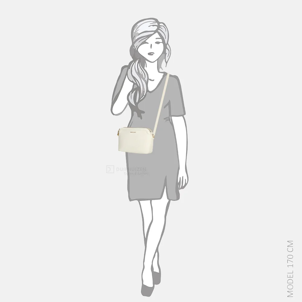 Daniele Donati crossbody tas white bij Duifhuizen