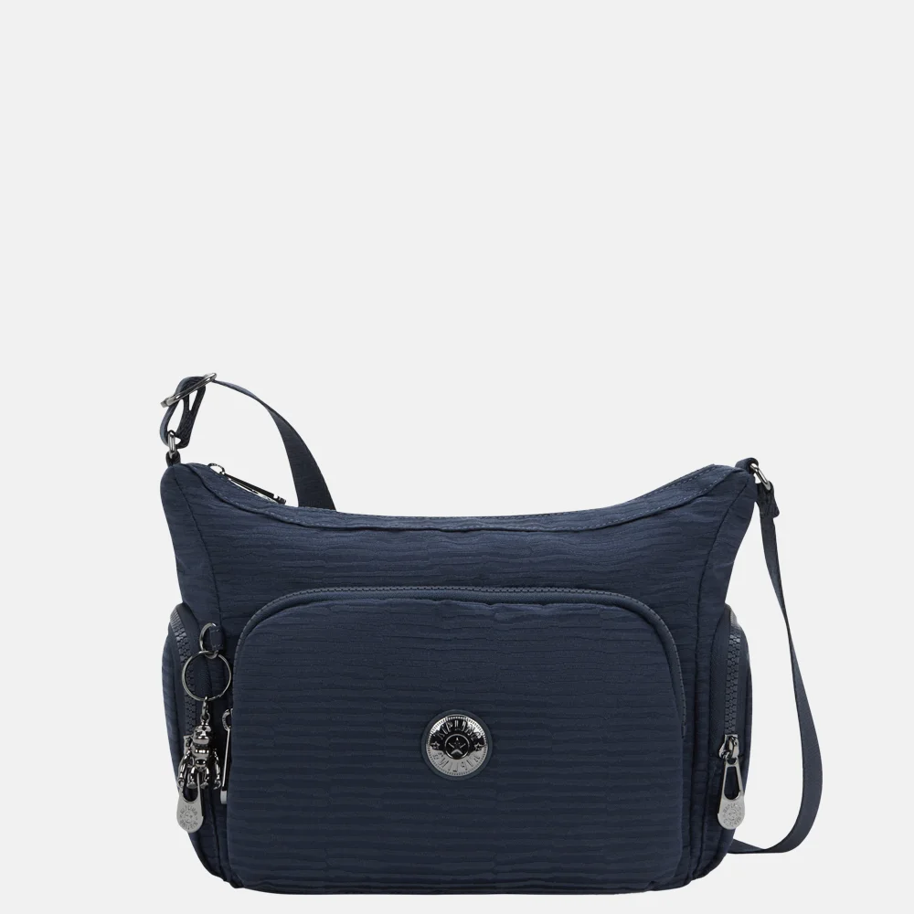 Kipling GABB schoudertas s night ocean jacquard bij Duifhuizen