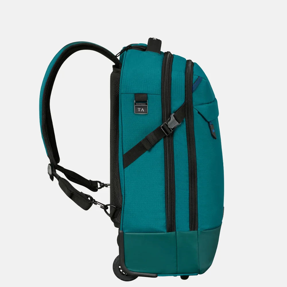 Samsonite Roadseeker laptoprugzak 17 inch deep teal bij Duifhuizen