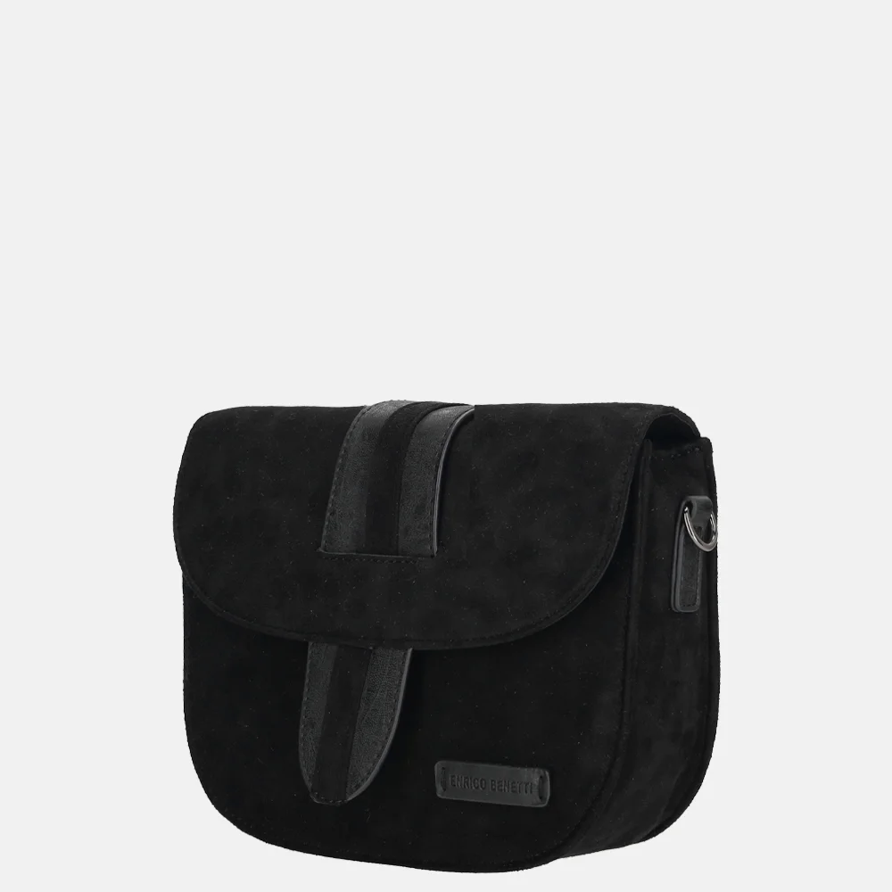 Enrico Benetti Jill crossbody tas zwart bij Duifhuizen