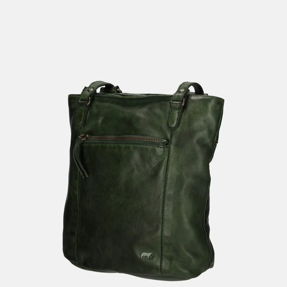 Bear Design shopper olive bij Duifhuizen