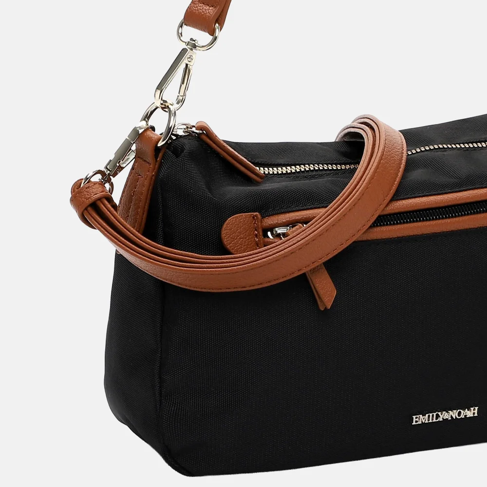 Emily & Noah Jarina crossbody tas zwart bij Duifhuizen