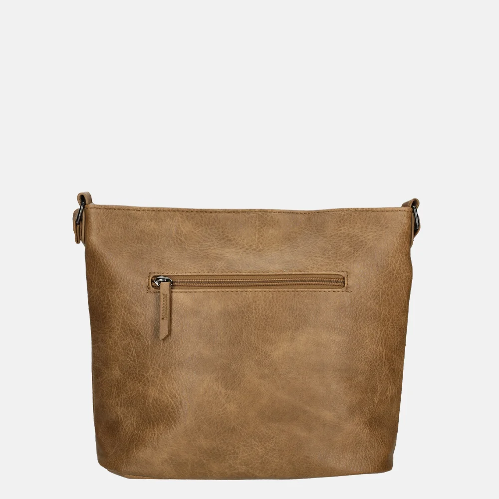 Enrico Benetti Emma schoudertas camel bij Duifhuizen