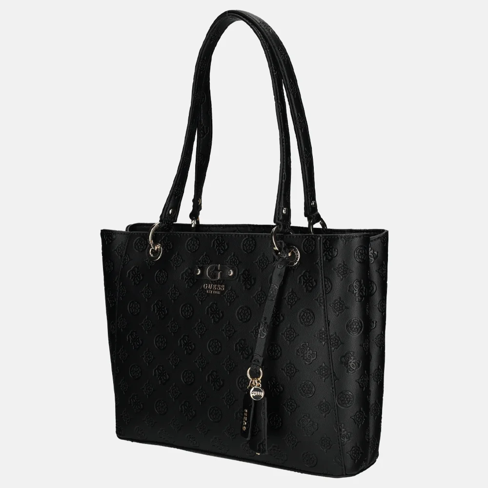 Guess Gerty noel tote shopper black bij Duifhuizen