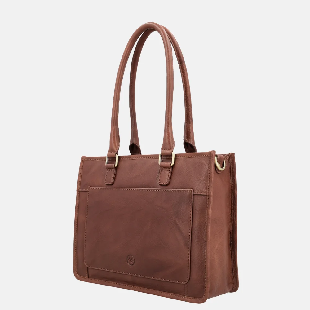 Hide & Stitches Jura handtas M bruin bij Duifhuizen