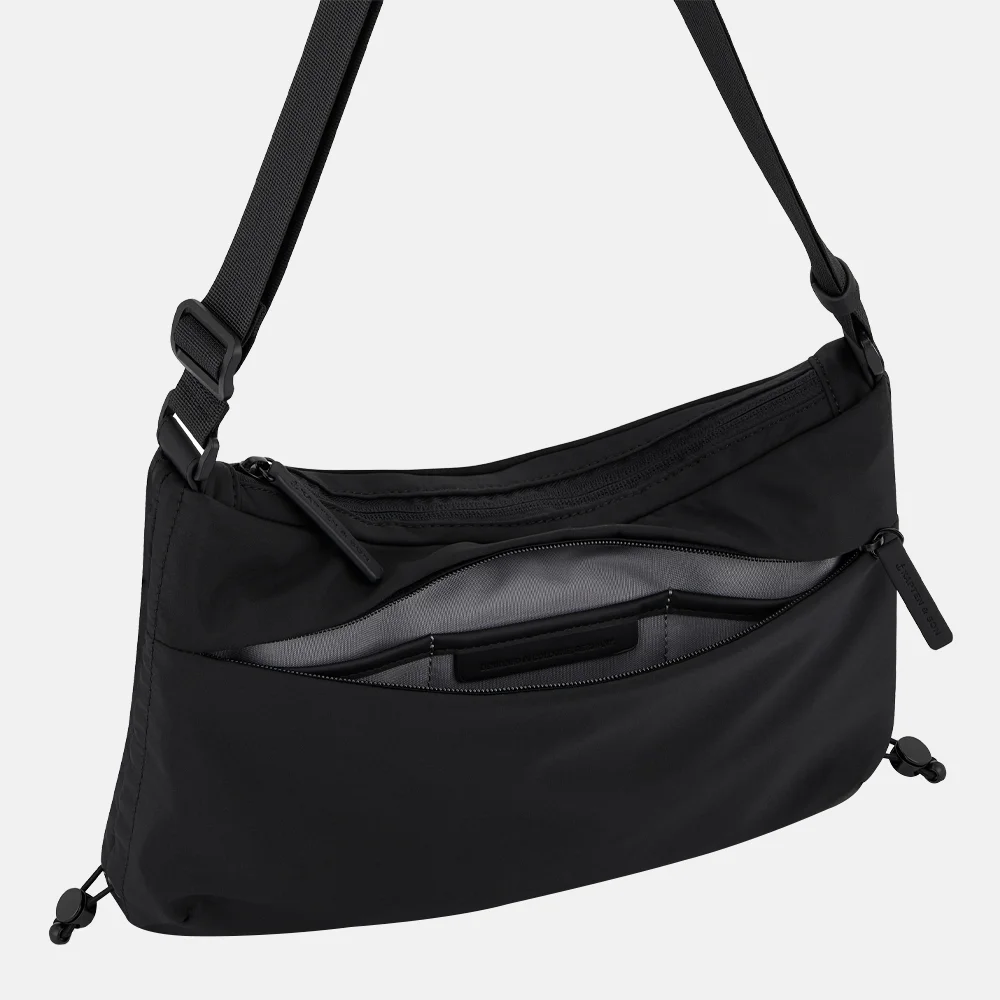 Kapten & Son Skara Small crossbody tas all black bij Duifhuizen