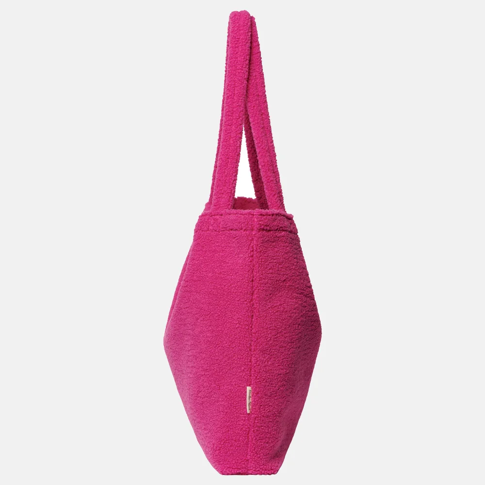 Studio Noos Teddy Mom-Bag shopper pink bij Duifhuizen