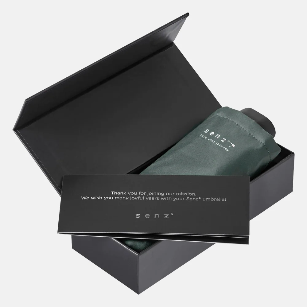 Senz micro opvouwbare paraplu dark forest bij Duifhuizen