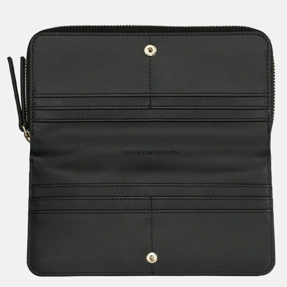 Tommy Hilfiger Idol ritsportemonnee large black bij Duifhuizen