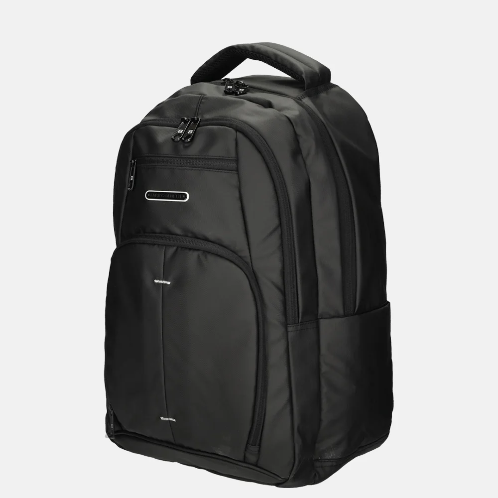 Enrico Benetti Northem laptoprugzak 15 inch zwart bij Duifhuizen